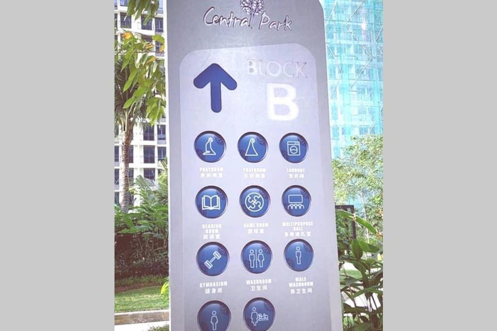 Cozy Blue N Relaxing Ocean Sweet Home@Central Park Johor Bahru Extérieur photo
